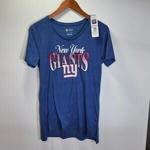 New York Giants Women’s T-Shirt Small NWT NFL Team Apparel Deep Royal